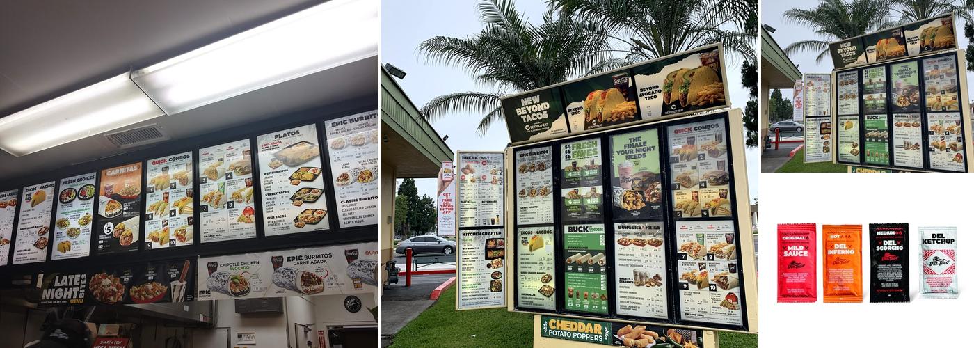 Del Taco Menu