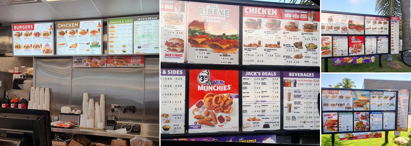 Jack in the Box Menu