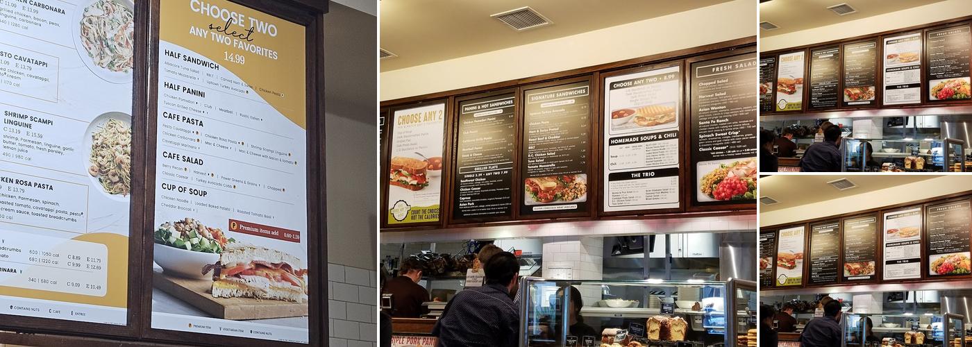 Corner Bakery Cafe Menu