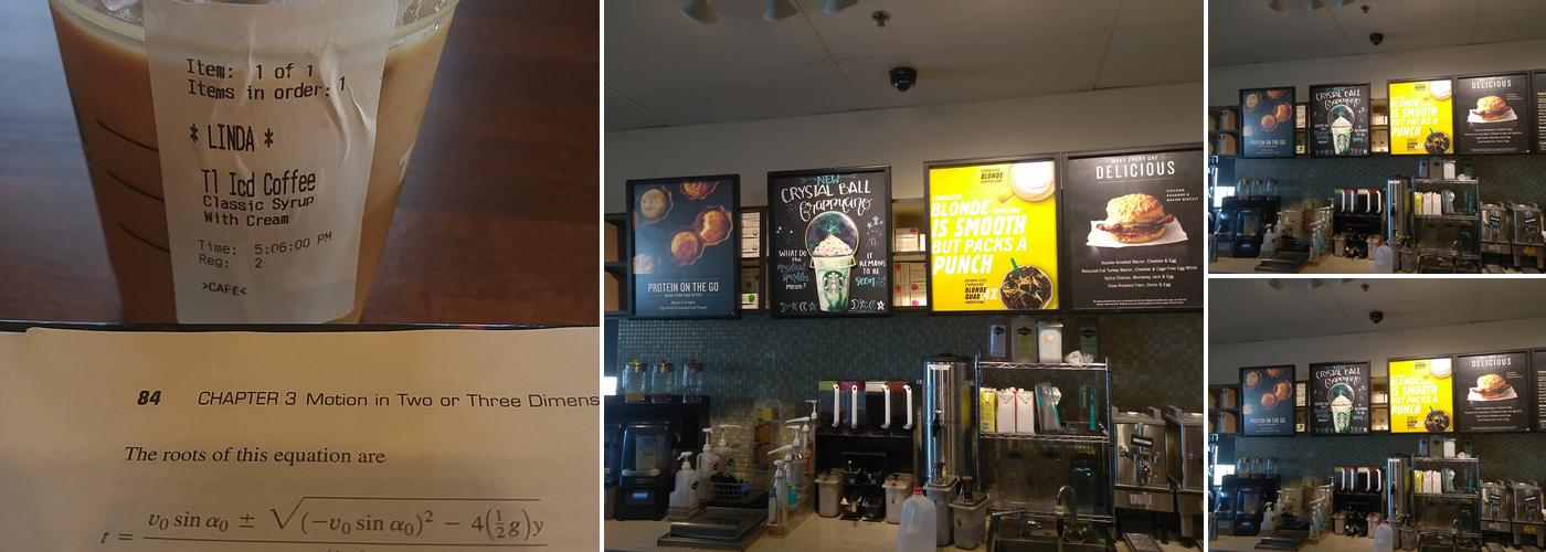 Starbucks Coffee Company Menu