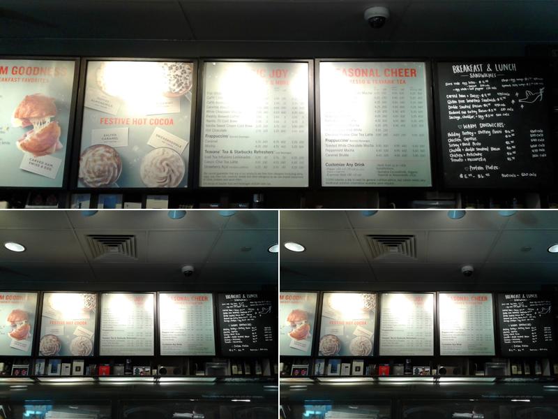 Starbucks Menu