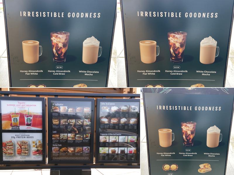 Starbucks Menu