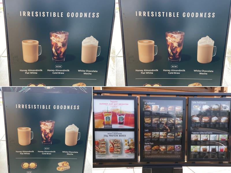 Starbucks Coffee Company Menu