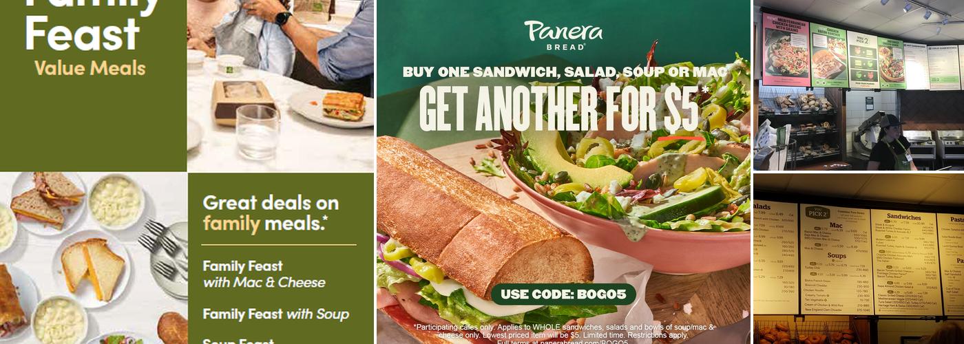 Panera Bread Menu