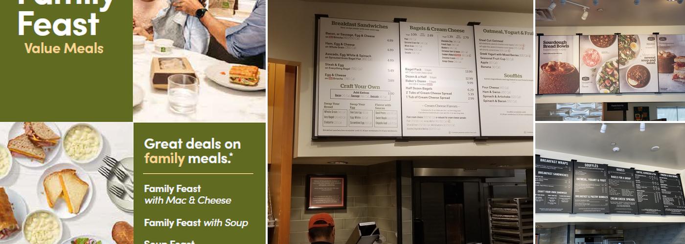 Panera Bread Menu