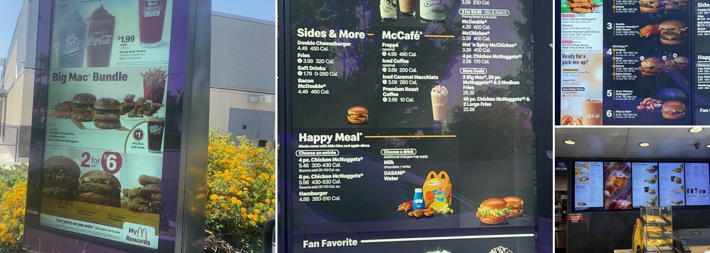 McDonald's Menu