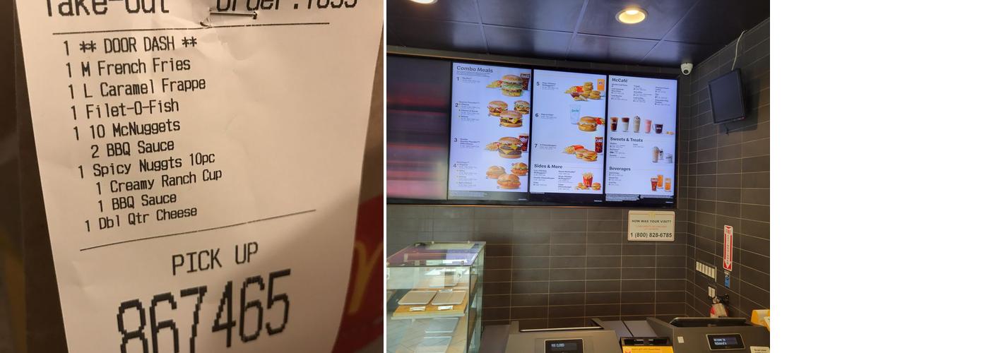 McDonald's Menu