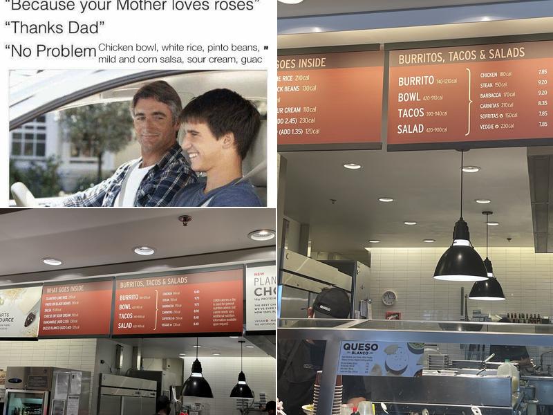 Chipotle Mexican Grill Menu