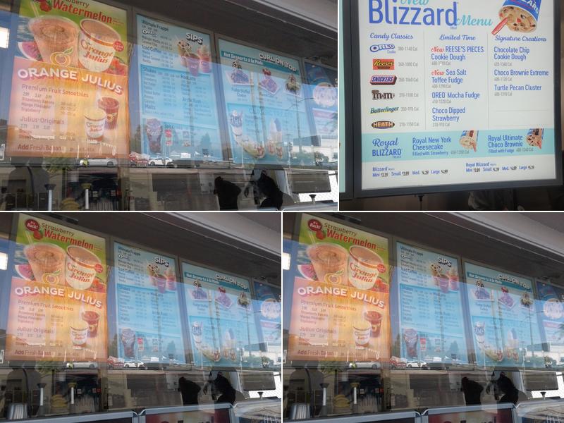 Dairy Queen Menu