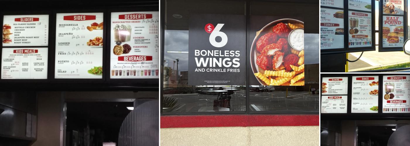 Arby's Menu