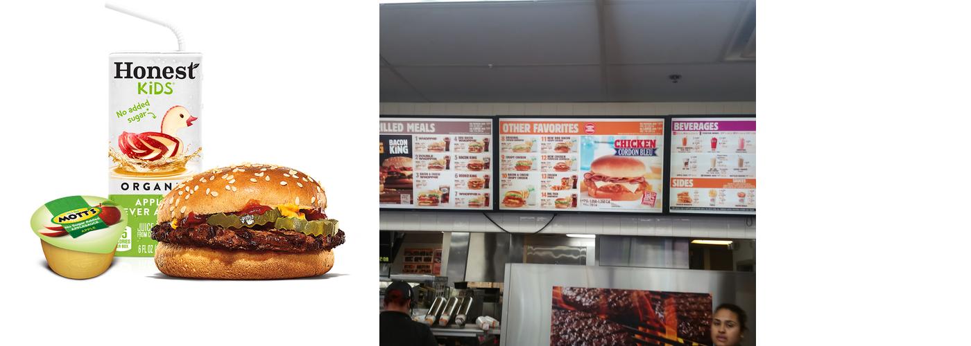 Burger King Menu