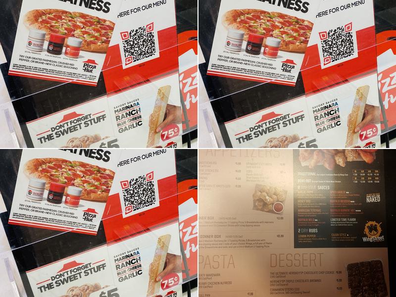 Pizza Hut Menu