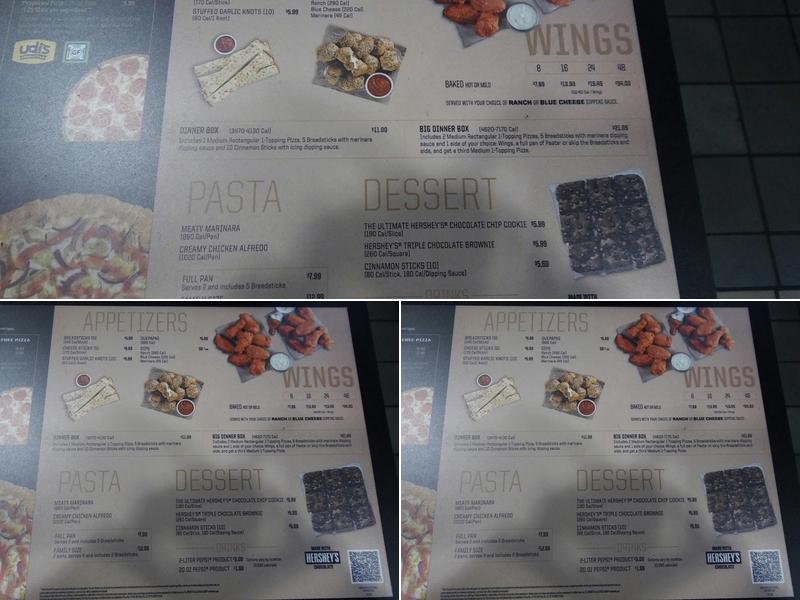 Pizza Hut Menu