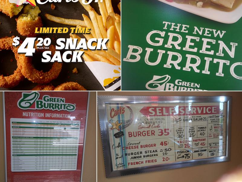 Carl’s Jr. Menu