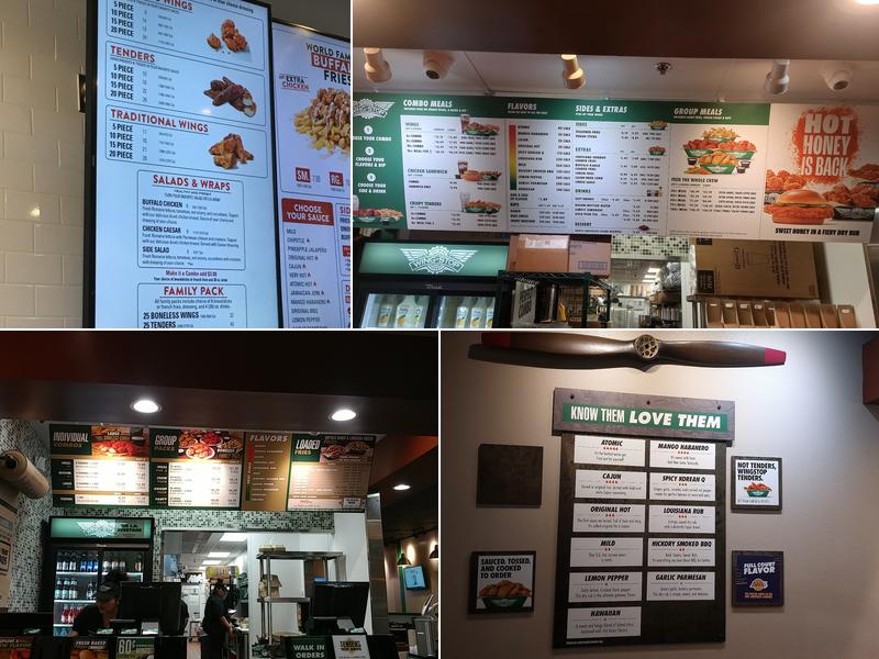 Wingstop Menu