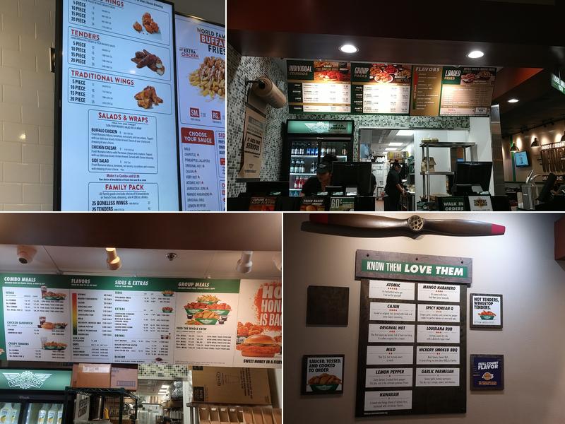 Wingstop Menu