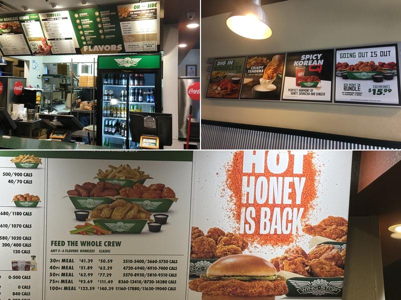 Wingstop Menu