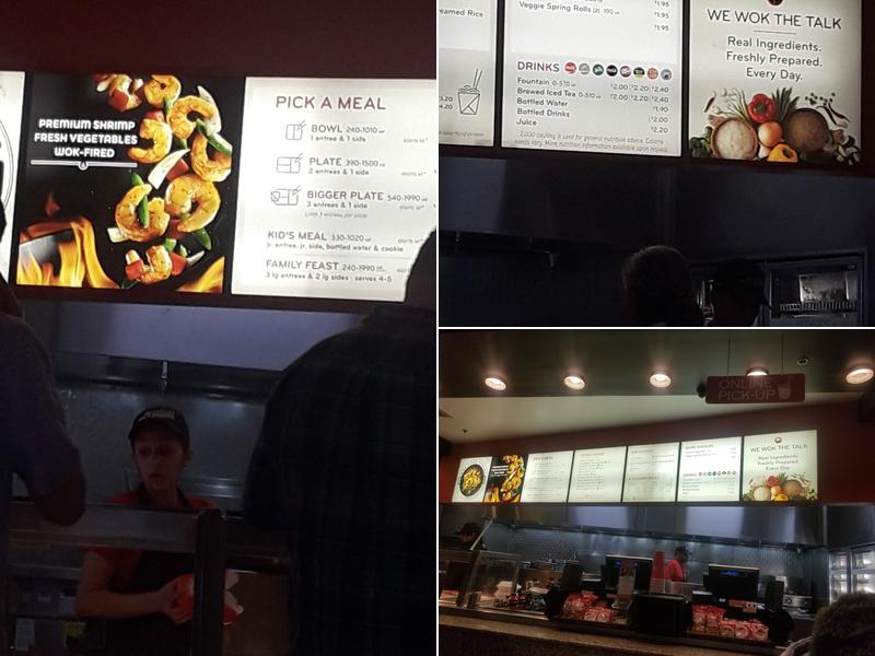 Panda Express Menu