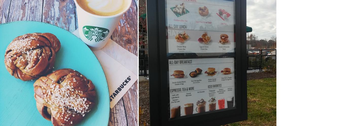 Starbucks Menu