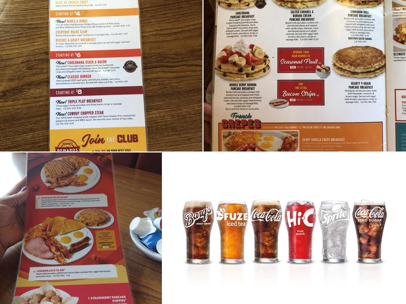 Denny's Menu