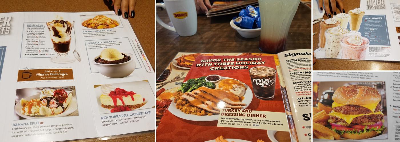 Denny's Menu
