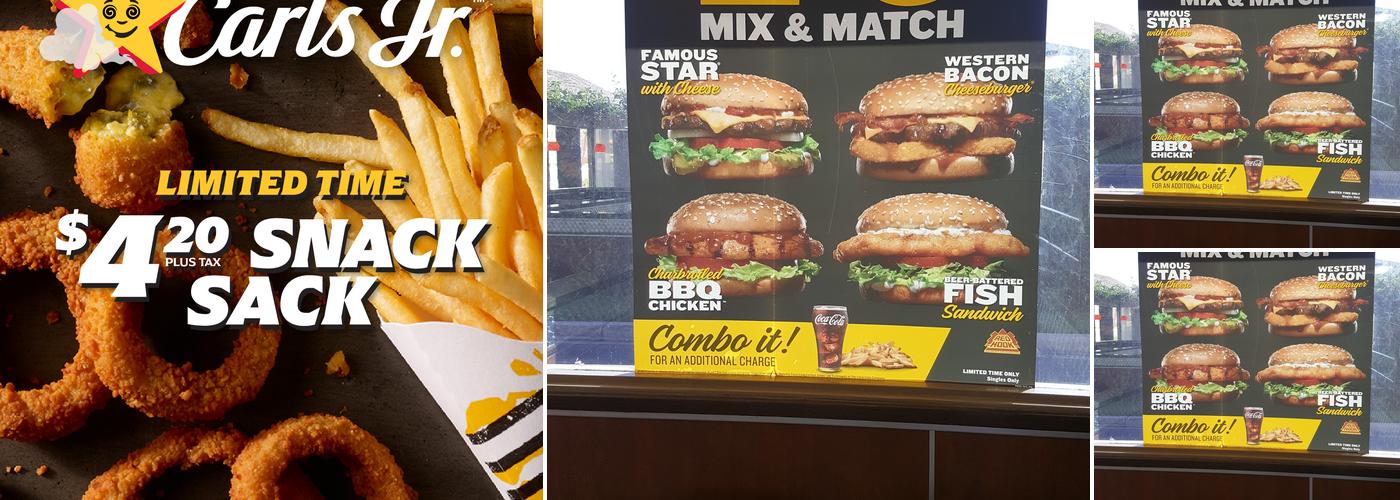 Carl’s Jr. Menu