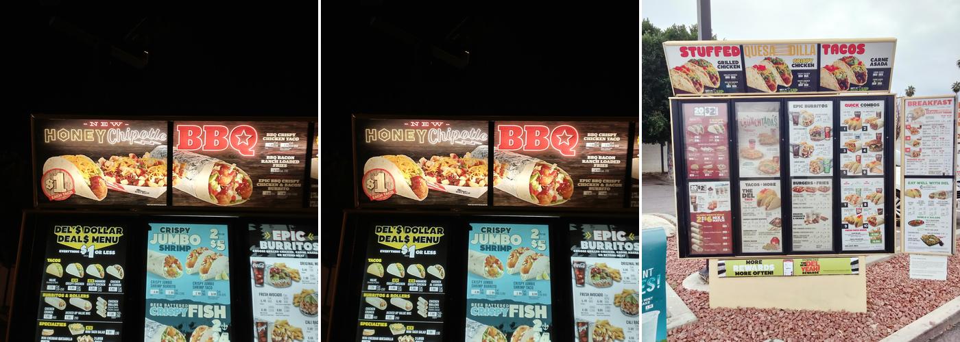 Del Taco Menu
