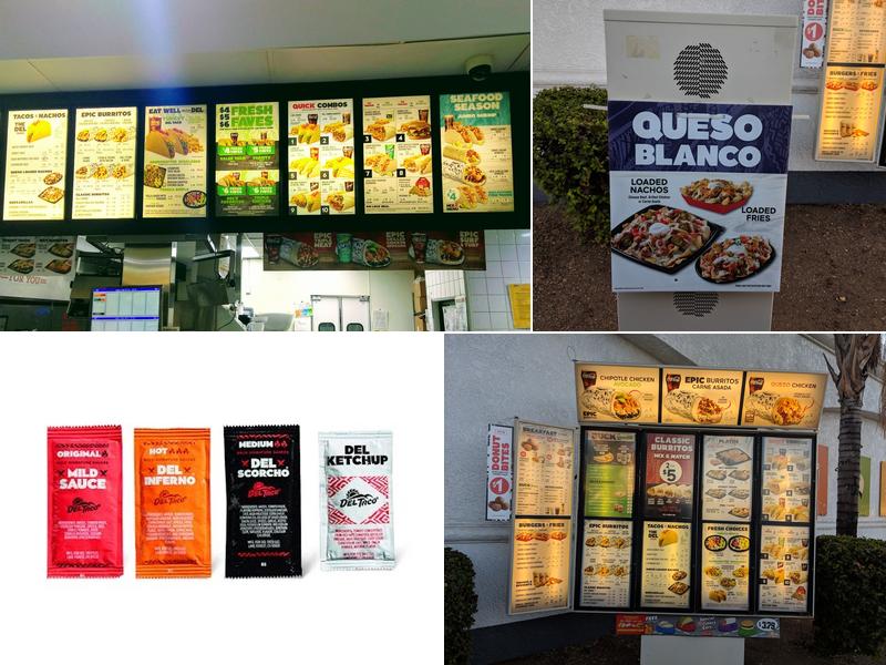 Del Taco Menu