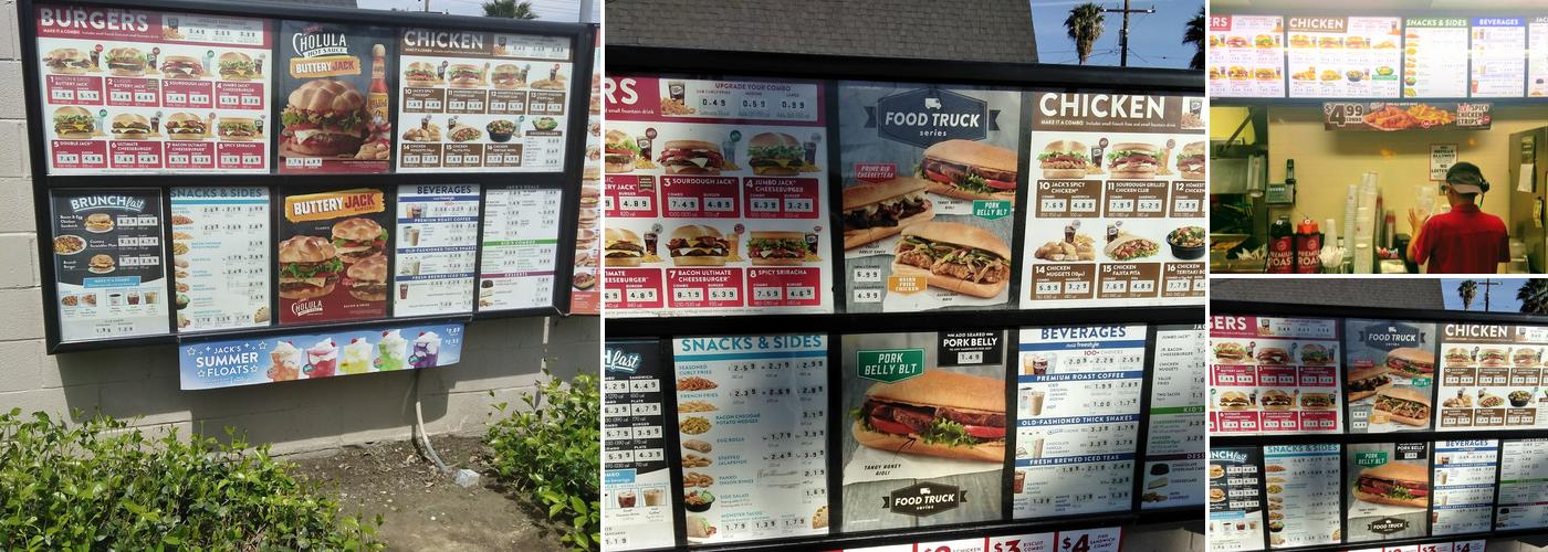 Jack In The Box Menu