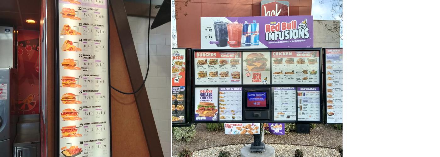 Jack In The Box Menu