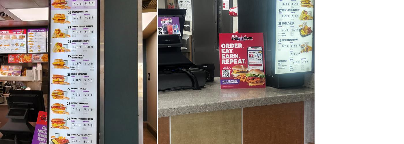 Jack In The Box Menu