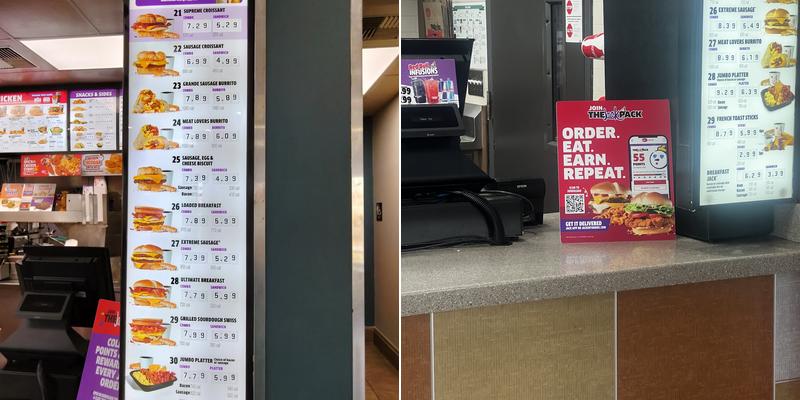 Jack In The Box Menu