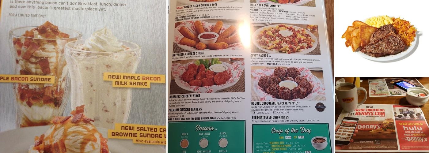Denny's Menu