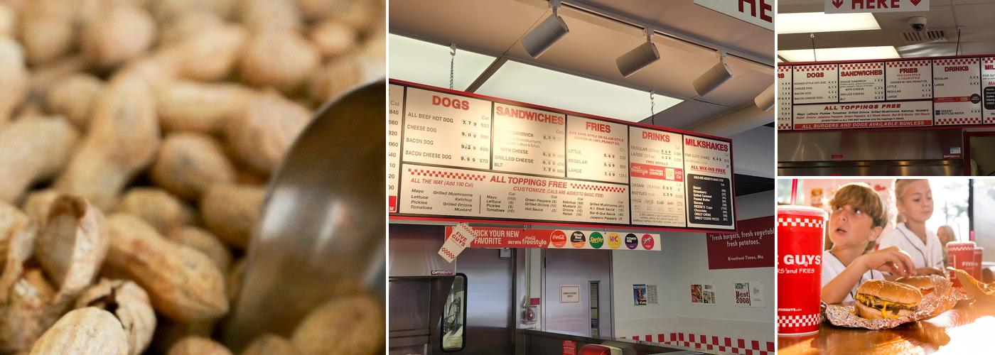 Five Guys Menu