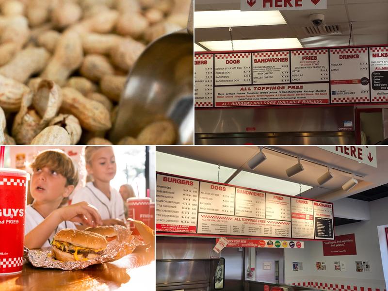 Five Guys Menu