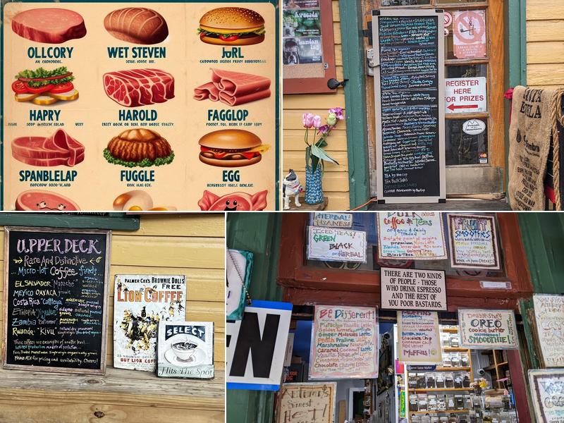 Lost Dog Coffee Fine Arts Drink Emporium Menu