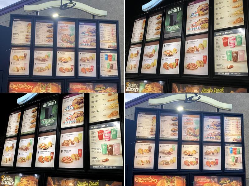 Taco Bell Menu