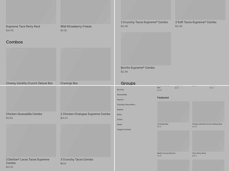 Taco Bell Menu