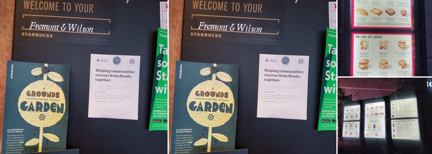 Starbucks Coffee Company Menu
