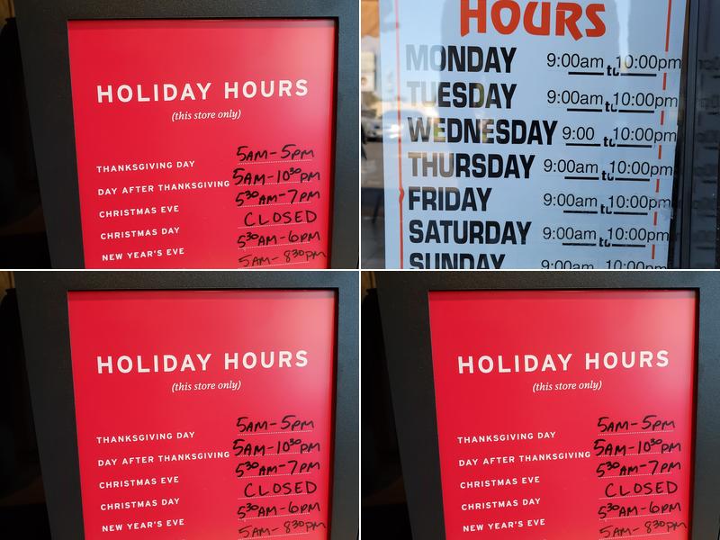 Starbucks Coffee Company Menu