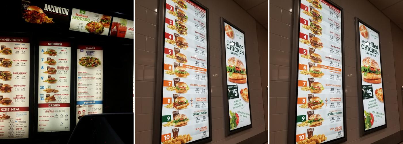 Wendy's Menu
