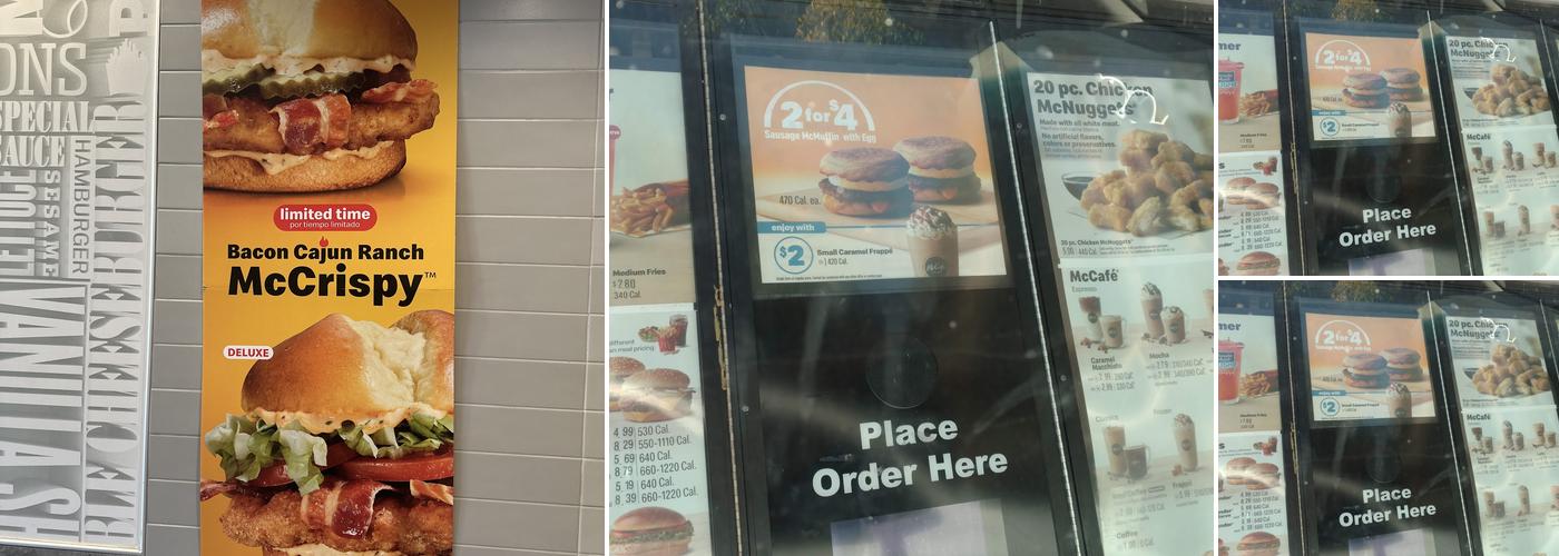 McDonald's Menu