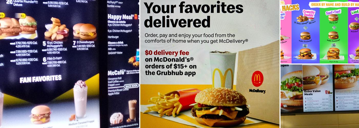 McDonald's Menu