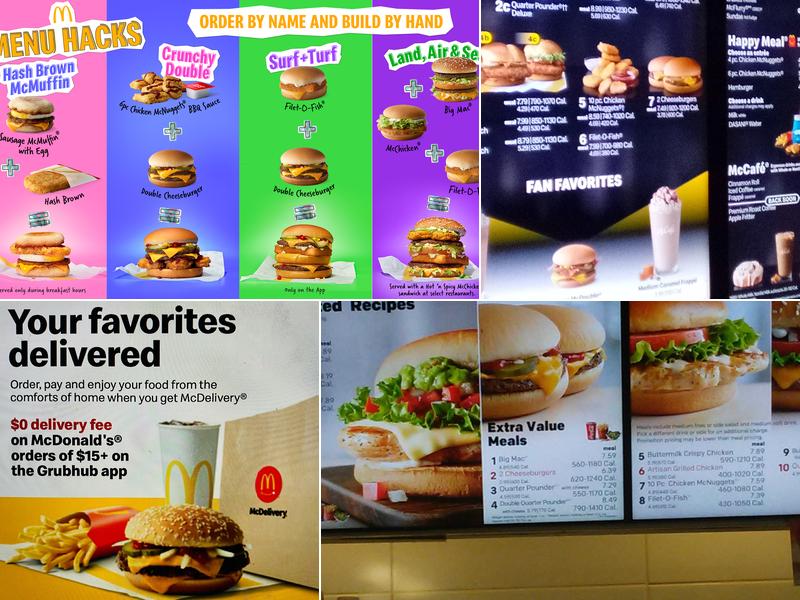 McDonald's Menu