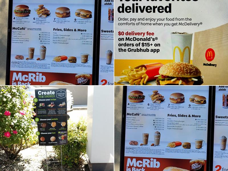 McDonald's Menu