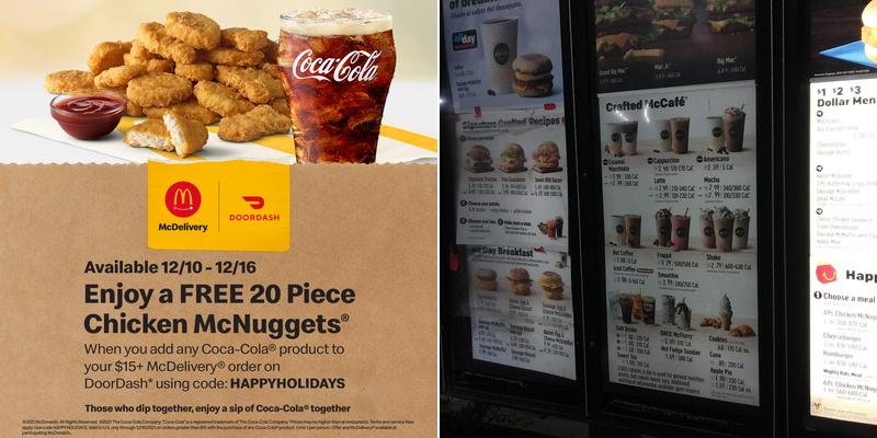 McDonald's Menu