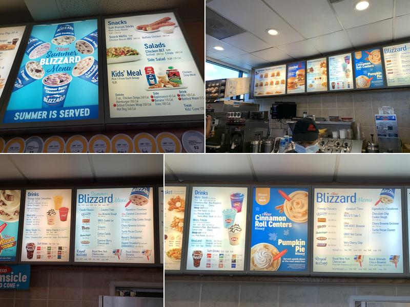 Dairy Queen Grill & Chill Menu