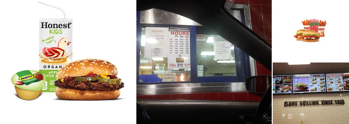 Burger King Menu