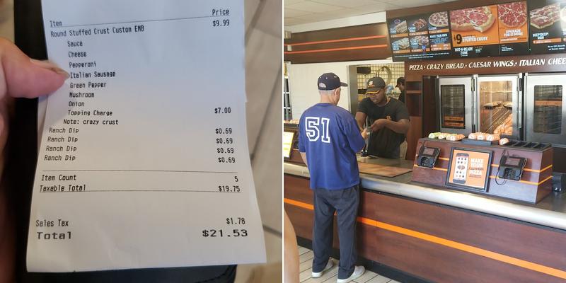 Little Caesars Pizza Menu