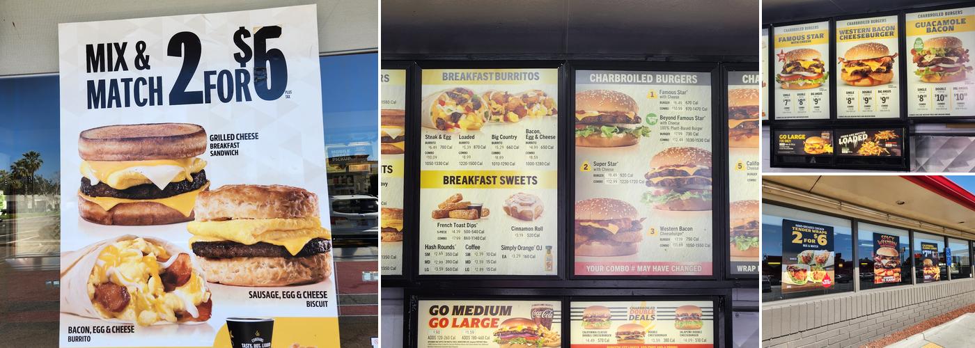 Carl's Jr. Menu